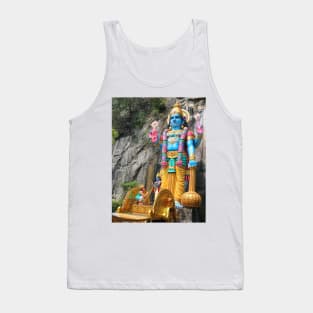 Colorful Hindu statue and carriage Tank Top